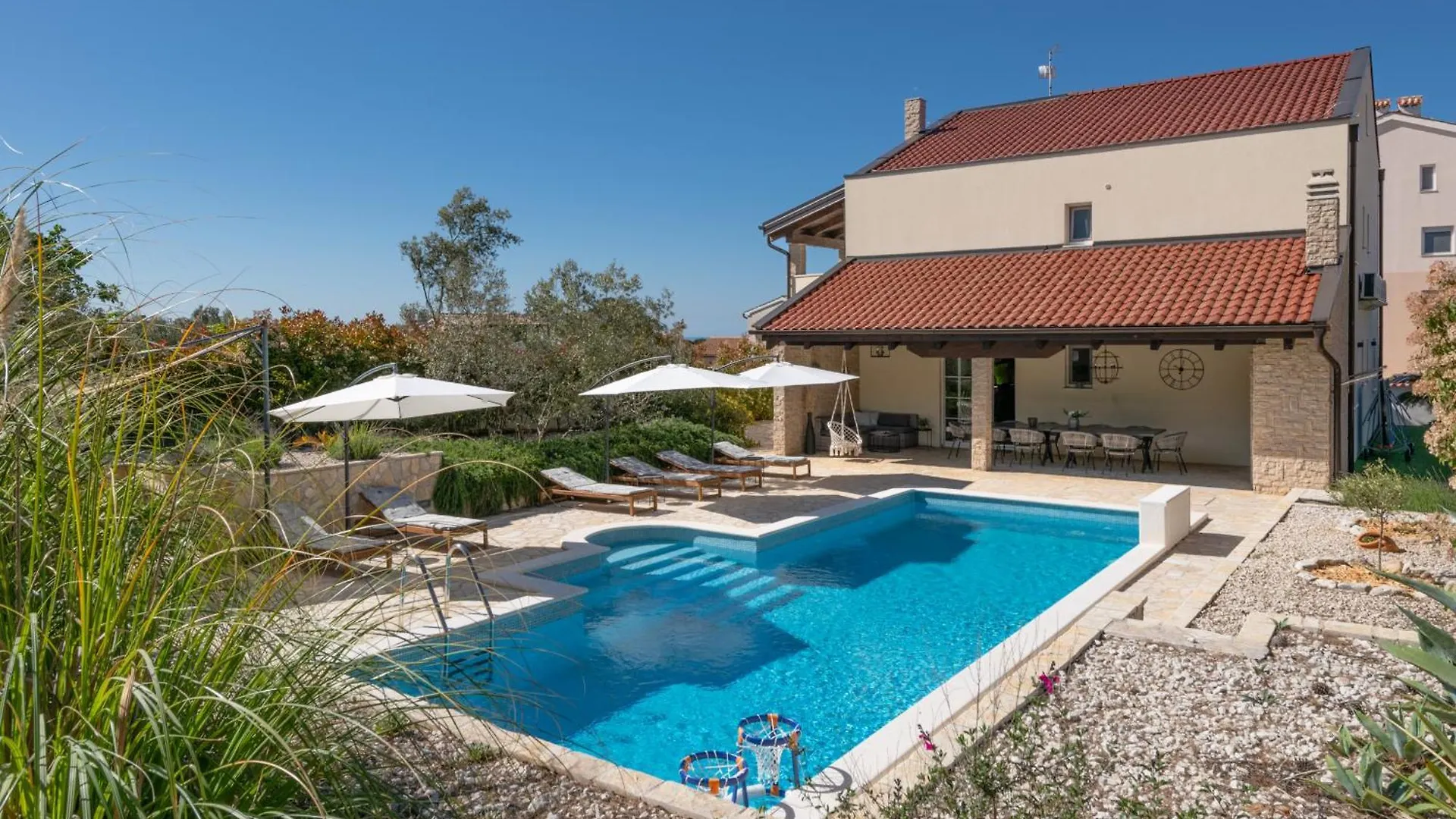 Villa Allegra Istriana In Fazana With Sea View & Spa 0*,